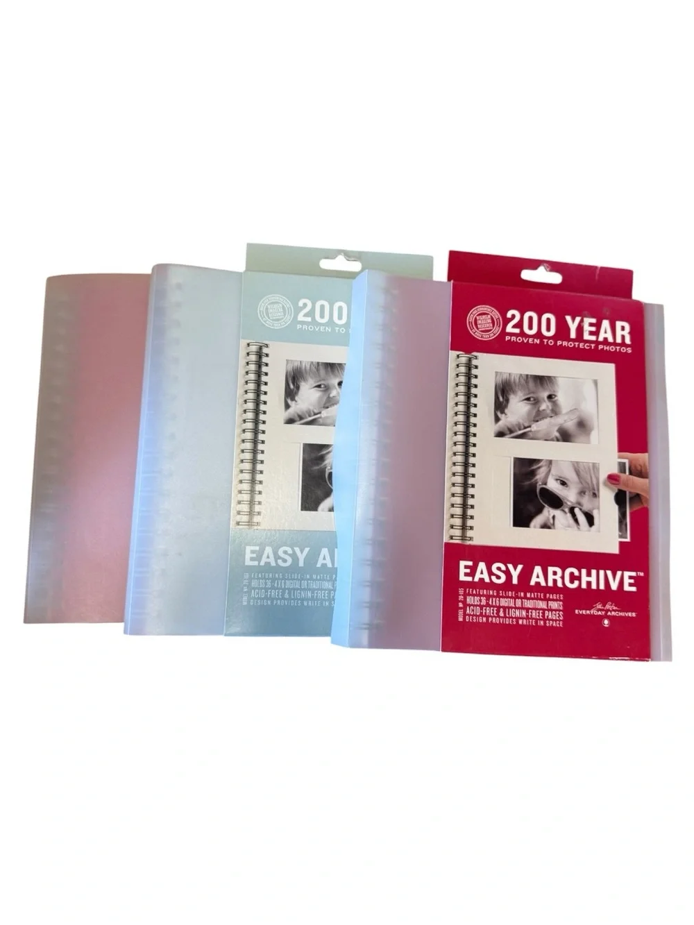 NEW JOHN PORTER ARCHIVES SET OF 3 R PHOTO ALBUM SCRAPBOOK,  4